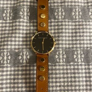 Rebecca Minkoff genuine leather watch